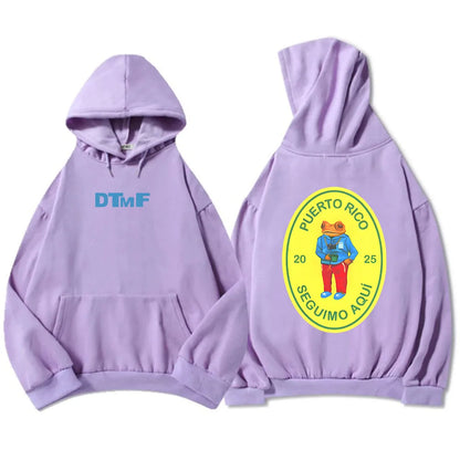 Hoodies Bad Bunny Singer Printing Sweatshirts Men Women Clothing Sudaderas Hombre Male