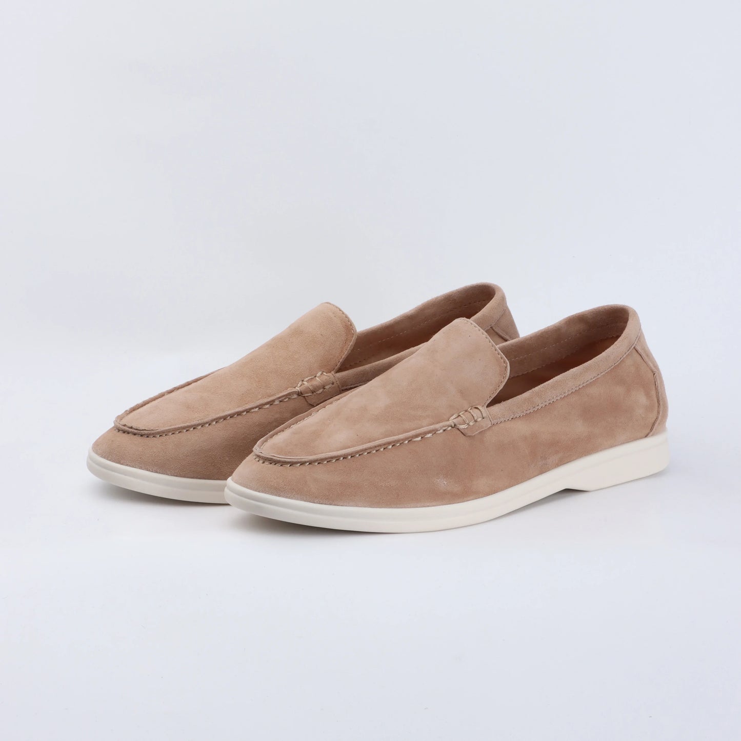 Slip on Loafers Shoes 2024 Sneakers Suede Leather Men Comfortably Flats High Quality Size 46
