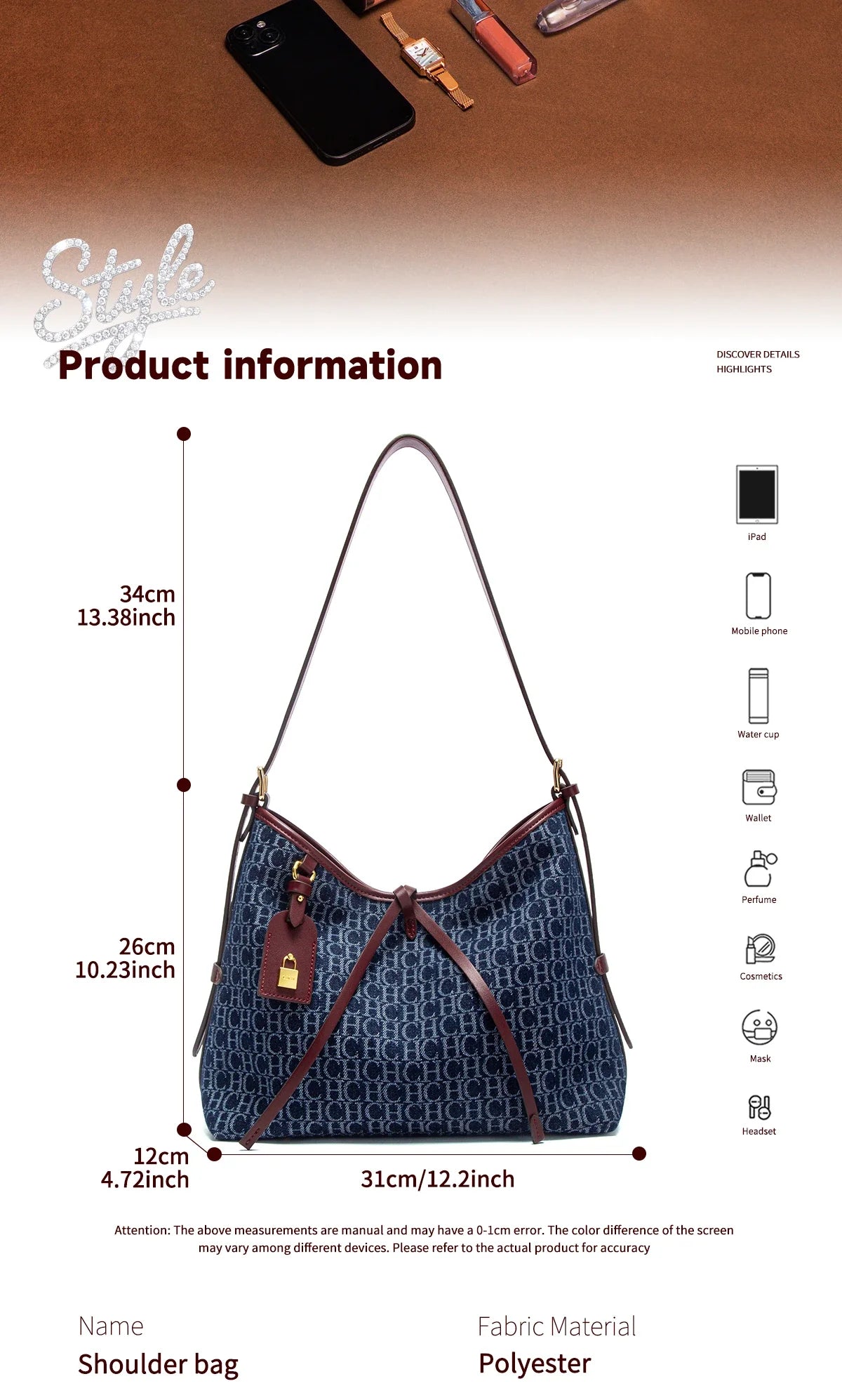 Woman Tote Bag New Wine Red Mother and Child Bag Leisure Vacation Handbags