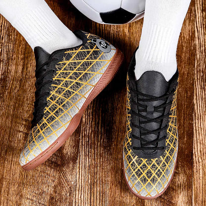 Stylish And Comfortable Adult Training Match Sports Football Shoes Outdoor Indoor Grass Sports Shoes For Youth Students 35-47#
