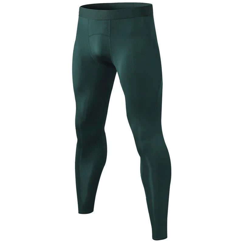 Men's Running Leggings Quick Dry Gym Fitness Sports Pants Workout Training Jogging Sports Trousers Compression Sport Pants