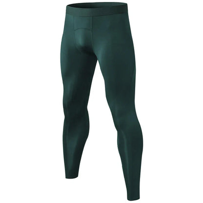 Men's Running Leggings Quick Dry Gym Fitness Sports Pants Workout Training Jogging Sports Trousers Compression Sport Pants