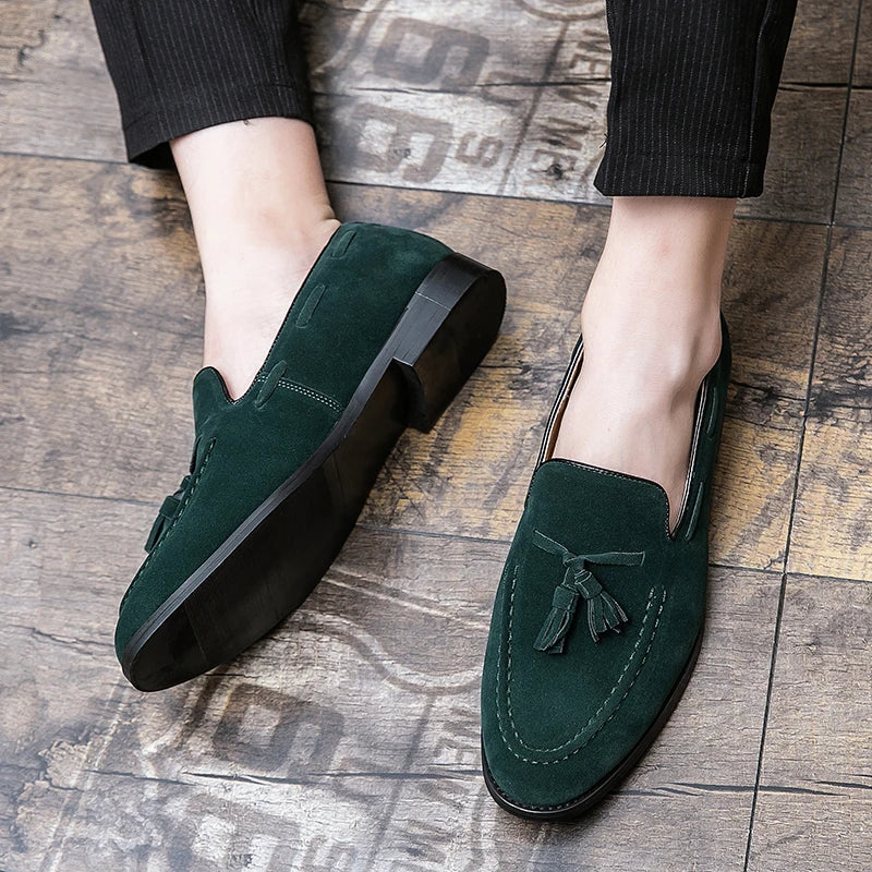 Casual Business Shoes Men Classic Social Office Loafers Men Large Size 48 Trend Casual Flat Party Loafers Male