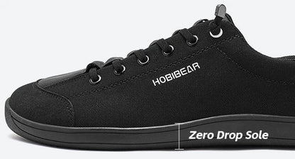 Womens Mens Barefoot Shoes | Zero Drop | Wide Toe Casual Canvas Sneakers Minimalist Walking Shoes