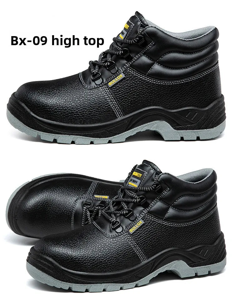 Labor Protection Shoes for Men Anti Smashing Anti Piercing Anti Odor Thick Wear-resistant ConstructionSiteSafetyShoes Work Shoes