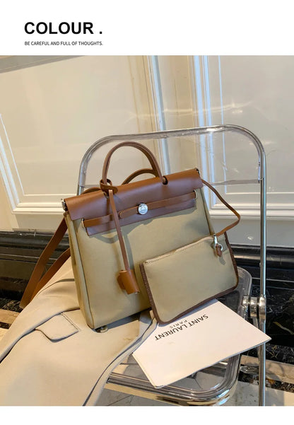 Fashionable Versatile Handbag 2026 New Style Premium Feel Stylish Single Shoulder Tote Bag Casual Commute Crossbody Bag