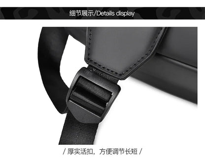 Cross-border New Men's Backpack High-end Casual Versatile Business Laptop Bag Daily Commute Large Capacity Backpack
