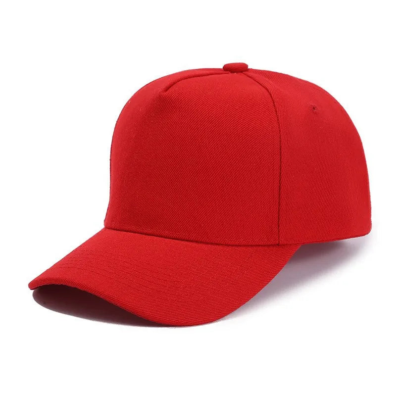 Custom Brand Diy Logo Baseball Cap For Men And Women Plain Blank Embroidery Print 5 Panel Sport Hat Basic Gorras