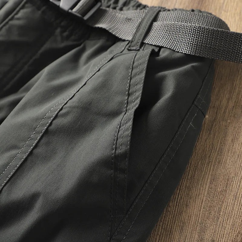 Outdoor Workwear Pants Men's Loose Fleece Lined Thick Soft  Hiking Mountain Climbing Windproof Waterproof Jacket Pants