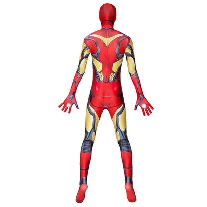 Children's Vision Costume High Quality Wanda Vision Cosplay Jumpsuit Halloween Party Superhero Bodysuit for Men