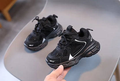 Children's Sports Casual Shoes for Boys and Girls Breathable Mesh Running Shoes Kids Basketball Shoes Lightweight Comfortable