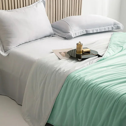 High Quality Cooling Blankets Smooth Air Condition Comforter Lightweight Summer Quilt with Double Side Cold  Cooling Fabric