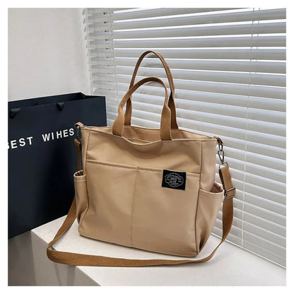 2025 New Unisex Single-Shoulder Bag, Oxford Waterproof Material, Handy Versatile Laptop Bag, Large Capacity Crossbody Bag