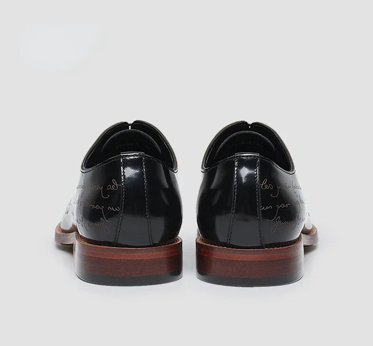 New Patent Leather Mens Formal Shoes Luxury Handmade Comfortable Genuine Leather Designer Green Blue Wedding Social Shoes Man