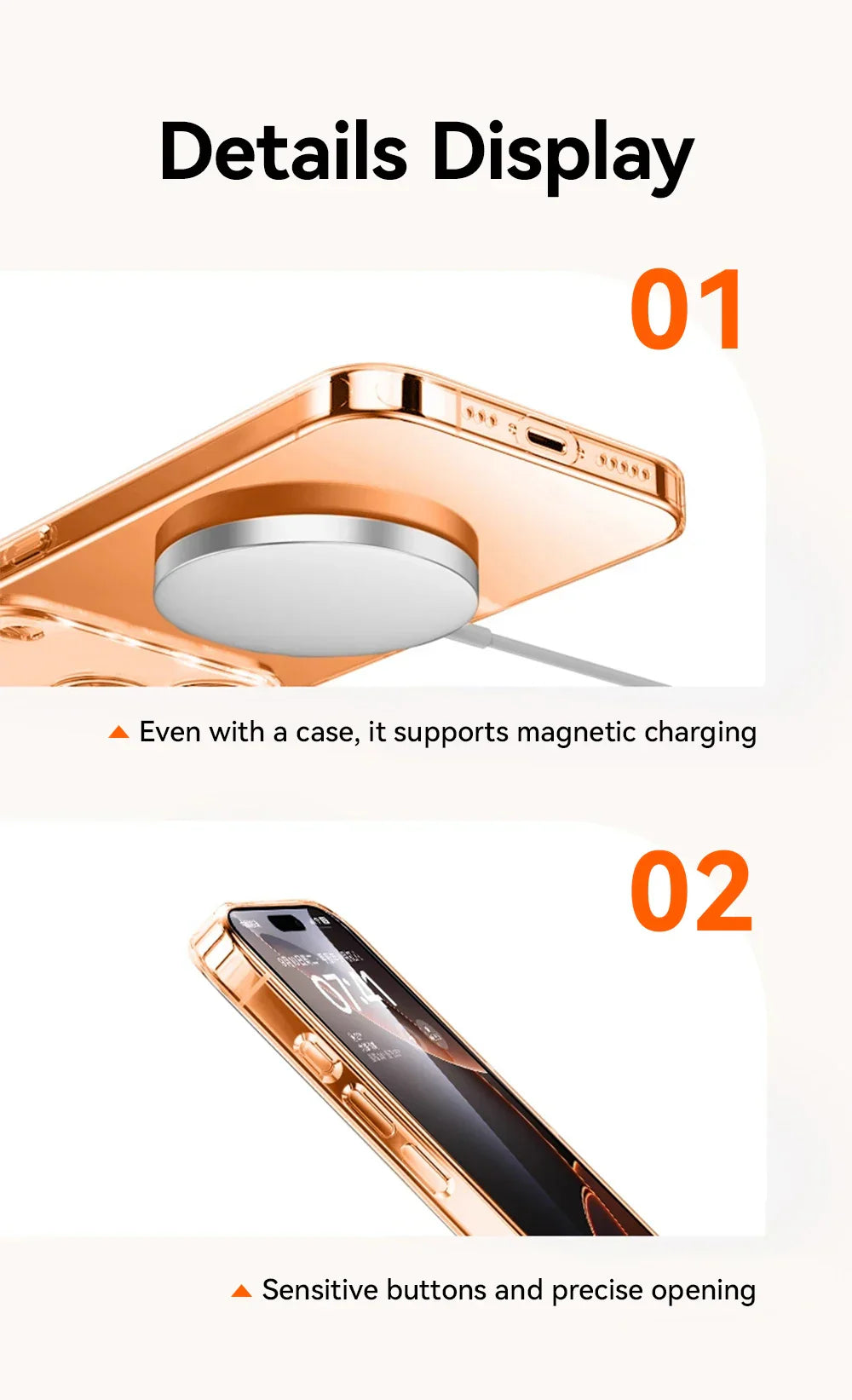 iPhone 17 16 15 Pro Max Case Lens Protection Anti-Yellow Case For iPhone 17 16 Pro Max Transparent Shockproof Cover