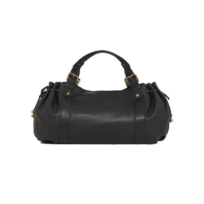 2025 Sac à main à bandoulière Simple pour femmes, sac Boston élégant et polyvalent, sac de travail intérieur en Polyester doux