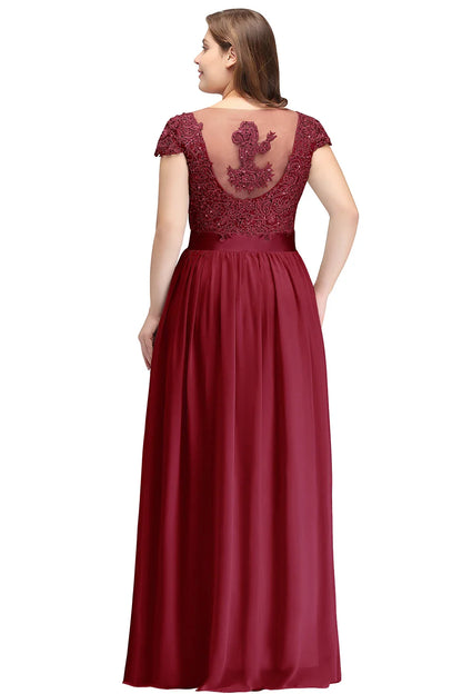 2024 Burgundy Bridesmaid Dresses Elegant Long Beading Pearls Bodice Chiffon  V Neck A Line Maxi Gown Wedding Party  Gowns
