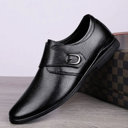 Round Toe High Quality Fashion Spring Autumn Men's Formal Shoes Luxury Designer Cheap Liquidation 2025 Style 39 Social Shoe Male