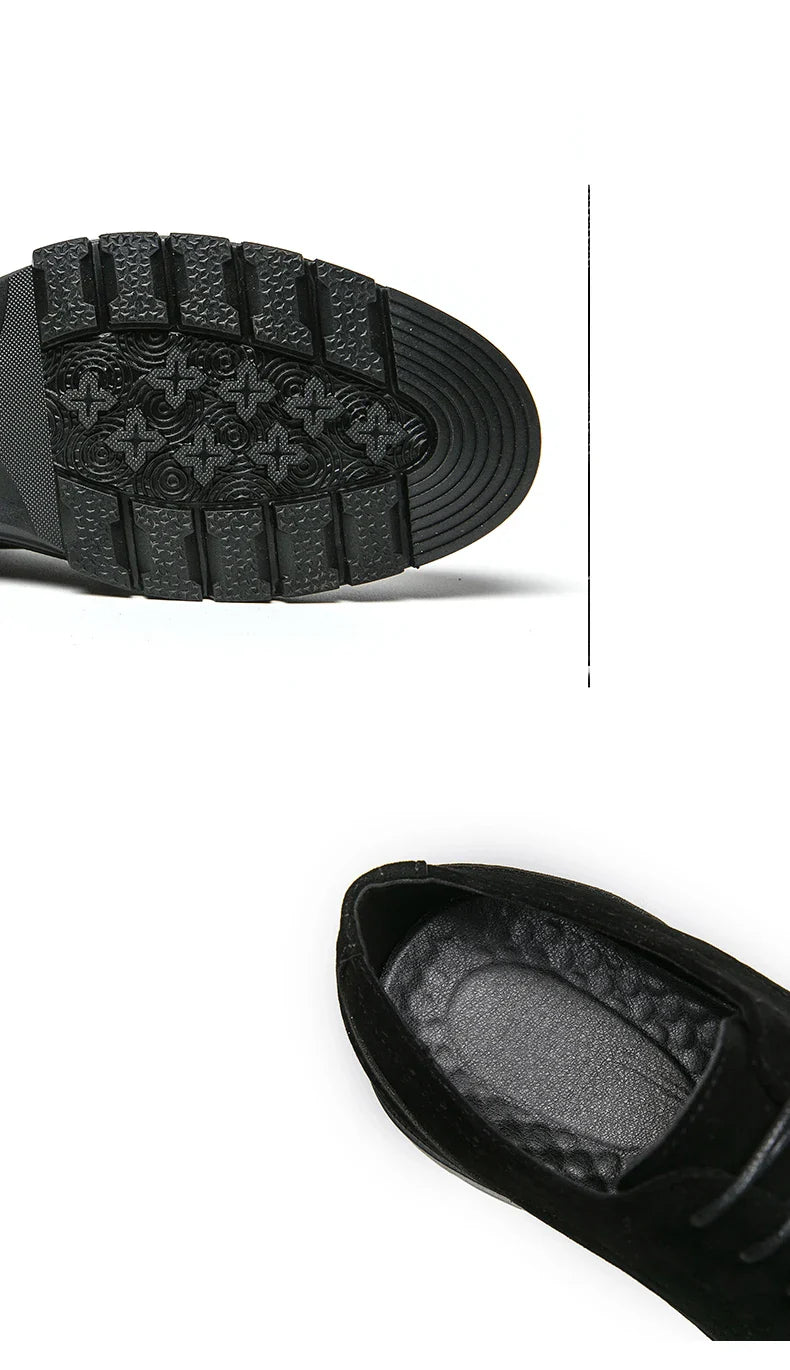 High Quality Brogues Classic Casual Business Shoes Men Fashion Wedding Social Office Leather Shoes For Men Formal Carving Shoes