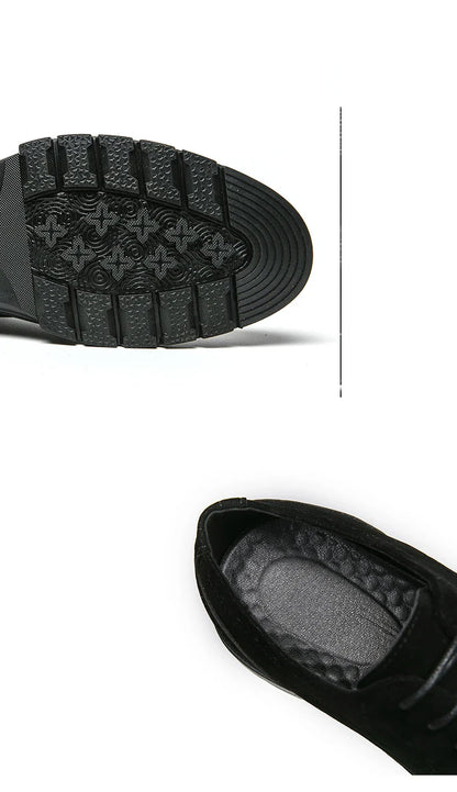 High Quality Brogues Classic Casual Business Shoes Men Fashion Wedding Social Office Leather Shoes For Men Formal Carving Shoes