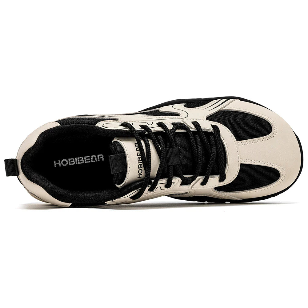 Unisex Wide Toe Barefoot Shoes Minimalist Retro Walking Sneakers Hiking Trail Running Shoes for Men Women