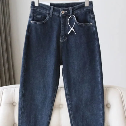 High-Waisted Light Blue Jeans For Women