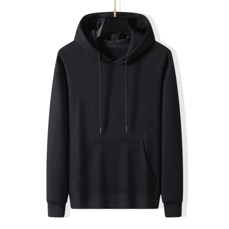 Plus Size Men Hoodie Sweatshirt Pullover 6XL 7XL 90-180kg 100% Cotton Autumn Winter Long Sleeve Sport Tops Big Size Men Clothing