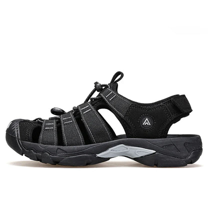 Summer Outdoor Sandals for Men Breathable Hiking Shoes Water Beach Mens Sandals Camping Climbing Aqua Sneaker