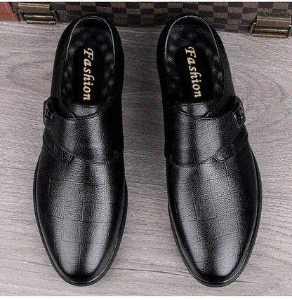 Round Toe High Quality Fashion Spring Autumn Men's Formal Shoes Luxury Designer Cheap Liquidation 2025 Style 39 Social Shoe Male