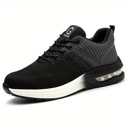 Anti Smash Protective Work Shoes Men Women Anti-puncture Indestructible Shoes Air Cushion Work Shoes Steel Toe Safety Shoes Man