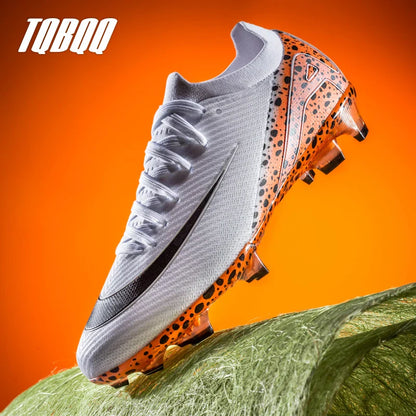 Soccer Cleats for Men Women AG/TF Breathable Cushioned Insole Anti-Slip Outdoor Sports Artificial Grass Football Boots