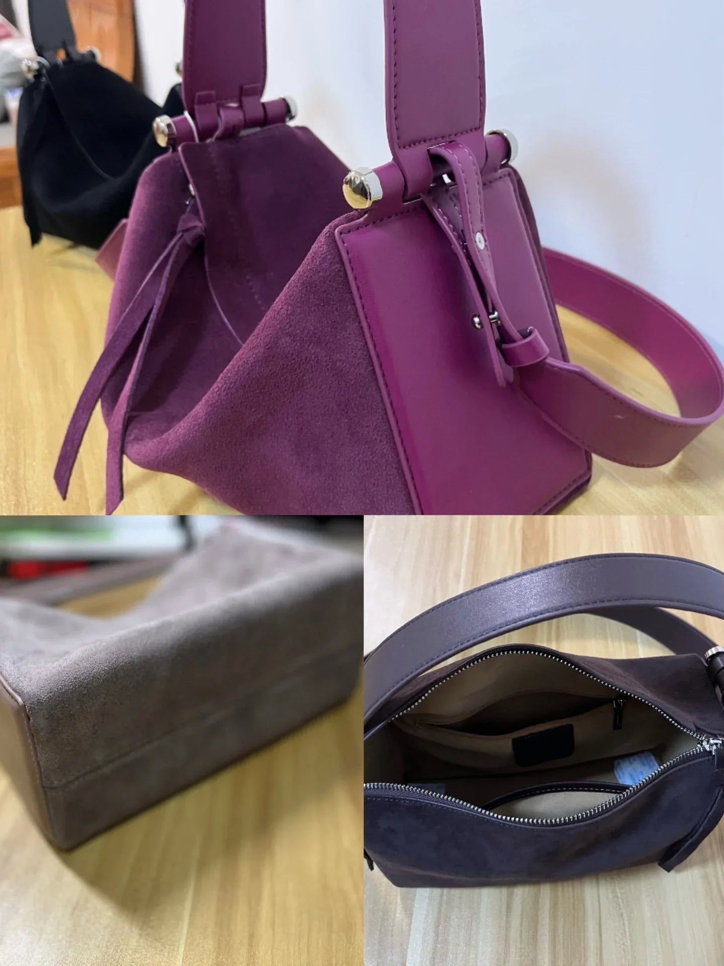 New Genuine Leather Luxury Designer Women Shoulder Crossbody Underarm Bags Cowhide Ladies Large Capacity Tote Bag Fashion Purse