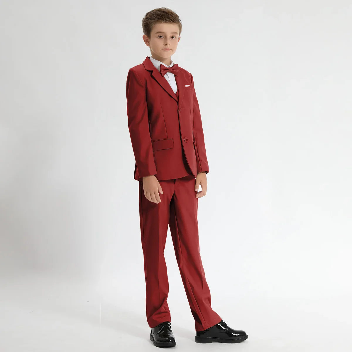 Suits for Boys Kids Wedding Easter Church Tuxedo Teenager School Performance Piano Outfit Set Children Birthday Formal Clothes