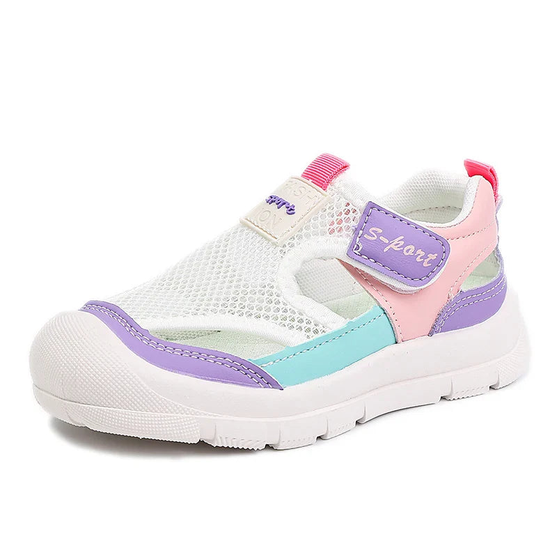 Unisex Children’s Sports Sandals 2026 New Summer Kids Barefoot Beach Shoes Non-slip Comfort Versatile Chic Outdoor Hiking Shoes
