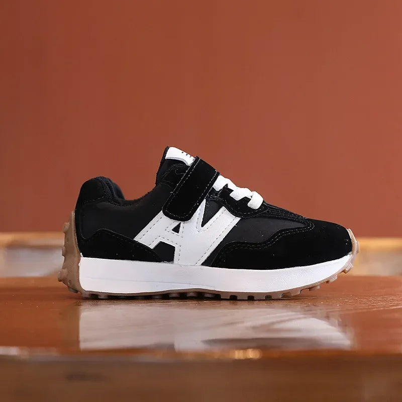 Children Tennis Shoes Patchwork Versatile Boys School Basketball Shoes Kids Fashion Causal Girls Outdoor Sneakers Breathable