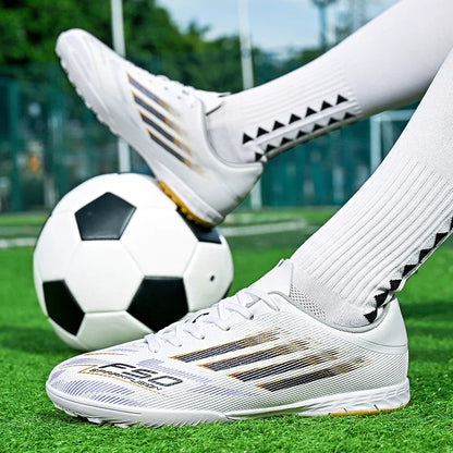 Soccer Cleats for Mens Professional Football Boots Turf Soccer Shoes Indoor/Outdoor Low-top Sneakers Zapatos De Fútbol