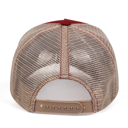 Blank 5 Pane Mesh Baseball Cap Mens And Women Curved Snapback Hats Summer Sunshade Sun Hat Simple Trucker Cap gorras casquette