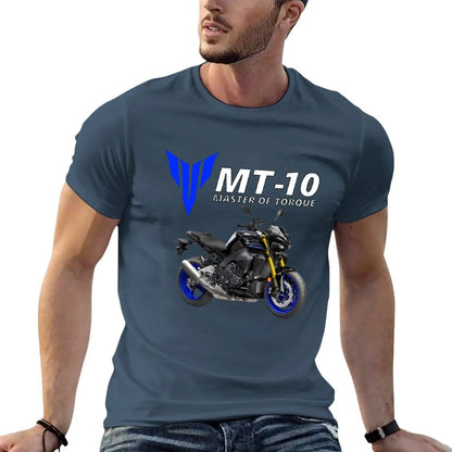 MT-10 Motorcycle T-Shirt anime t shirts rapper graphic tees plus size clothes oversized t shirt fitted t shirts for men
