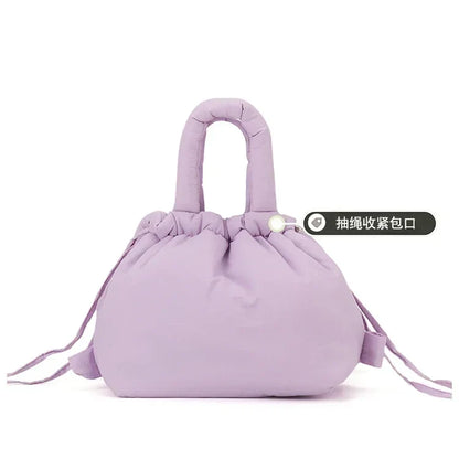 Colorful Nylon Small Square Shoulder and Crossbody Bags Super Cool Simple Versatile Handbags for Women 2024 Casual Hot Sale