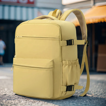Cross-Border Travel Backpack for Men and Women, Large Capacity Shoe Compartment Luggage Bag, Computer Business Bag, Student School Bag, Commuting Bag