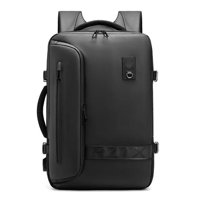 Travel Men Expanded Laptop Backpack vacuum compression hiking Backpack USB charging Business Large Capacity Backpack For Pumps