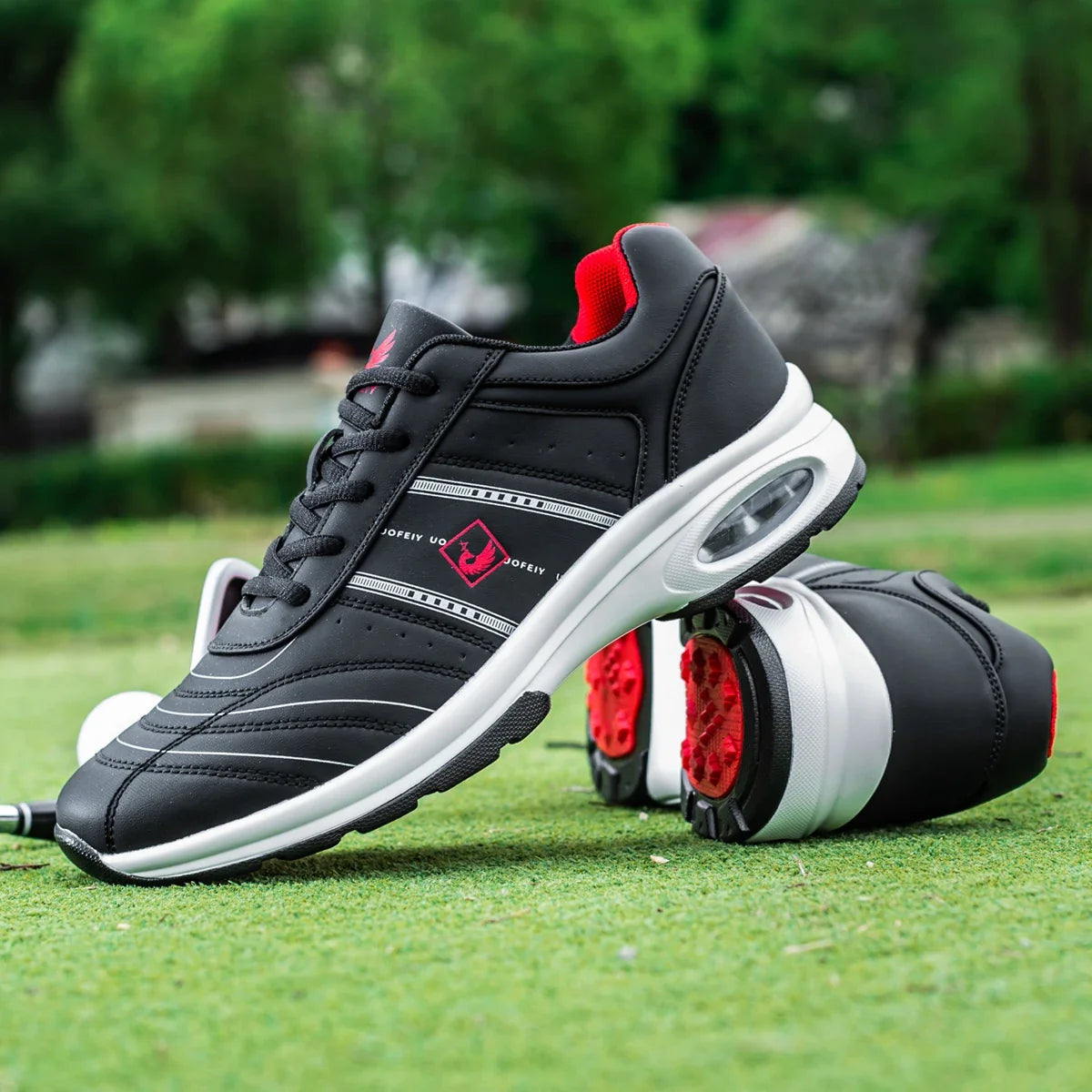 Men Golf Shoes Casual Breathable Waterproof Non-slip Golf Outdoor Training Shoes