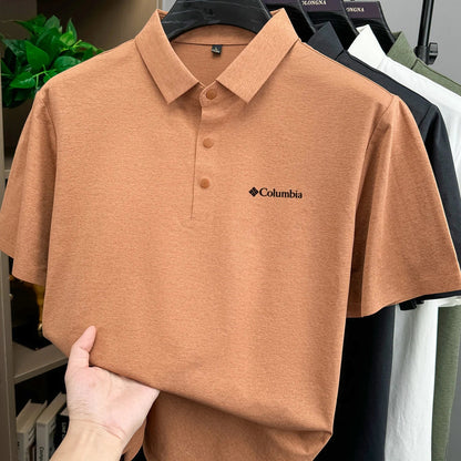 2026 Men's Summer Casual Polo Shirt Business Polo