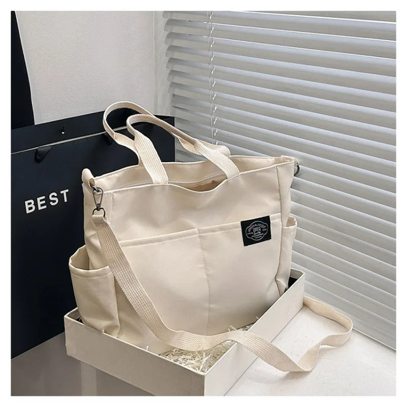 2025 New Unisex Single-Shoulder Bag, Oxford Waterproof Material, Handy Versatile Laptop Bag, Large Capacity Crossbody Bag