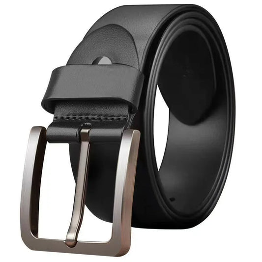 Men's Belt Business Luxury Designer Brand PU Leather Belts Jeans Pin Adjustable Alloy Buckle Waist Straps Belts 105 120 125cm