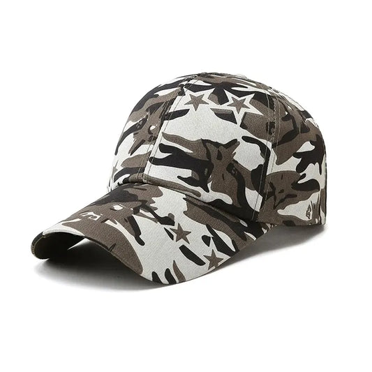 Adjustable Baseball Cap Summer Sunscreen Hat Camouflage Camo Camping Hiking Fishing Caps