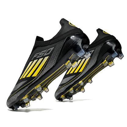 Adult men's breathable football shoes with long studs, wear-resistant and anti slip, are essential for fans