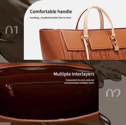 Women's Handbag 2024 New Brand Embossed Large Capacity Business Wallet