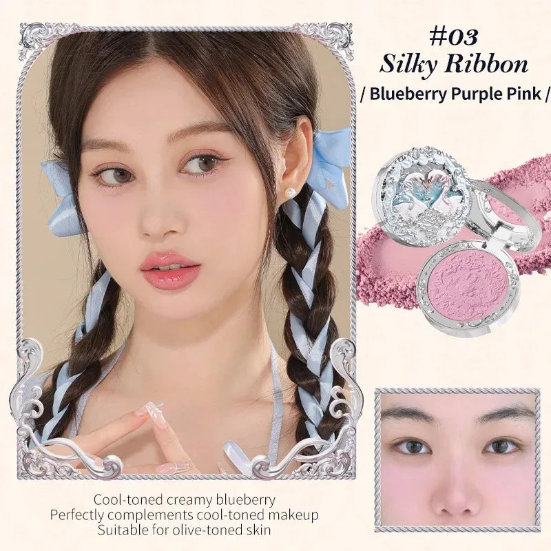 Makeup Set Box Full Swan Bear Garden Collection Embossed Blush Shine Lipstick Kit Foundation  All in Maquiagem Kit