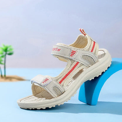 Summer Breathable Sport Sandals for Boys Girls Casual Children Beach Shoes Kids Soft Sole Non-slip Comfortable Open Toe Sandals